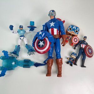 Marvel Captain America Toy Lot